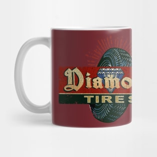 Diamond Tires Vintage sign Mug